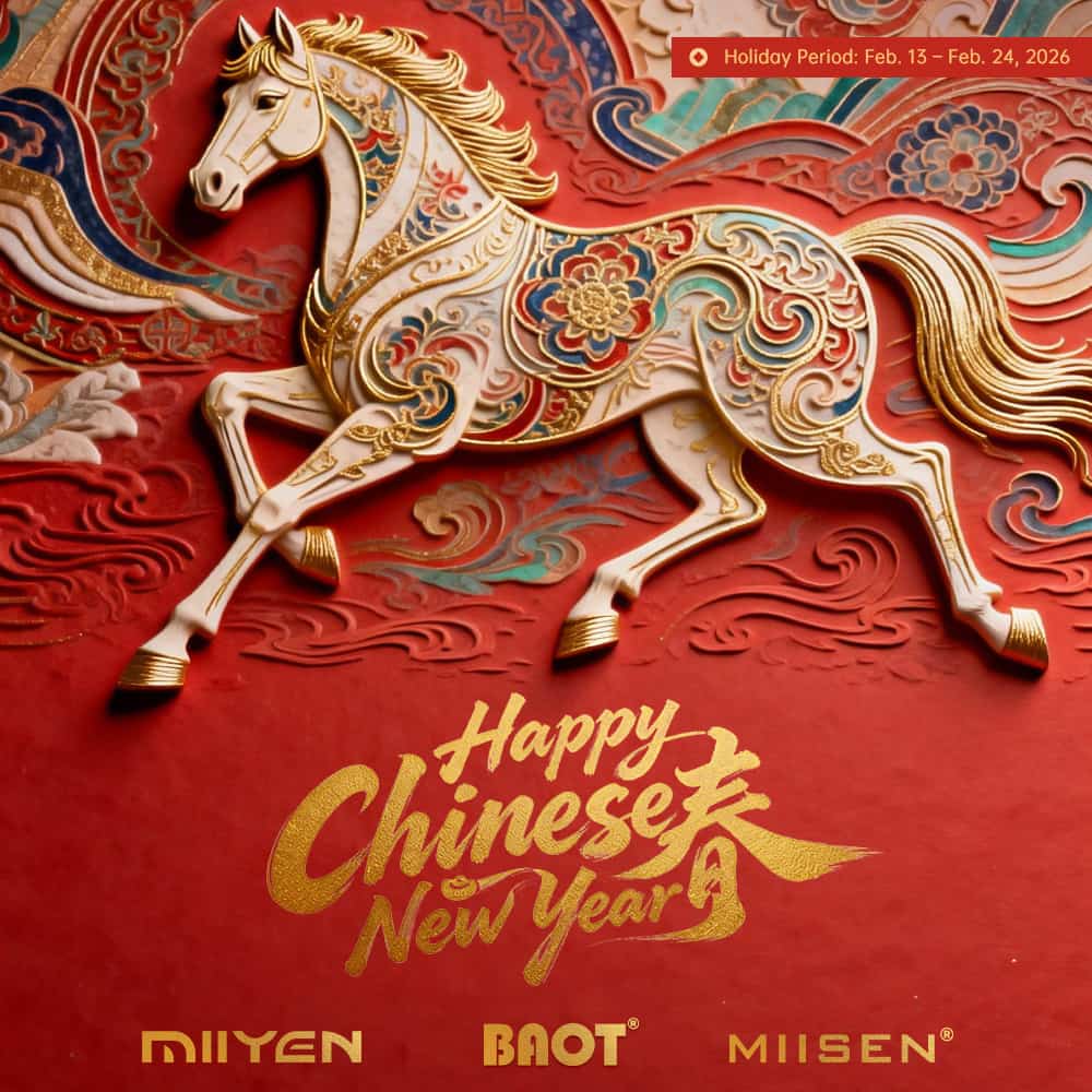 BAOT Chinese New Year 2026 Holiday Notice Zirconia Blocks and Dental Ceramic Materials